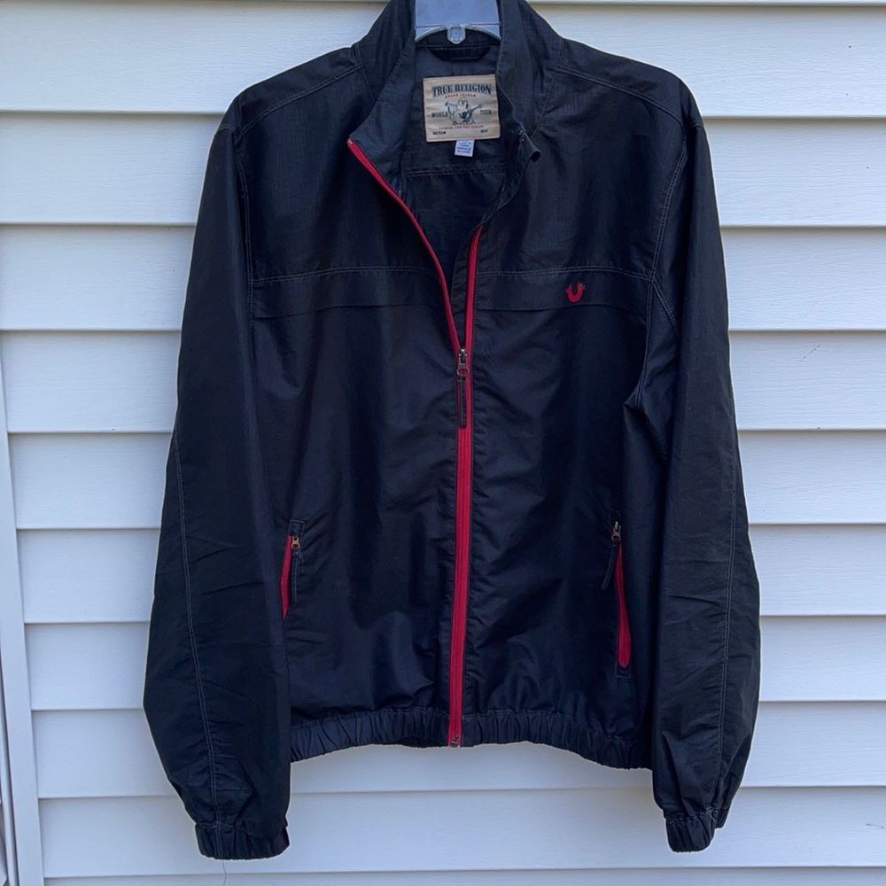 Men’s True Religion Windbreaker Sz L